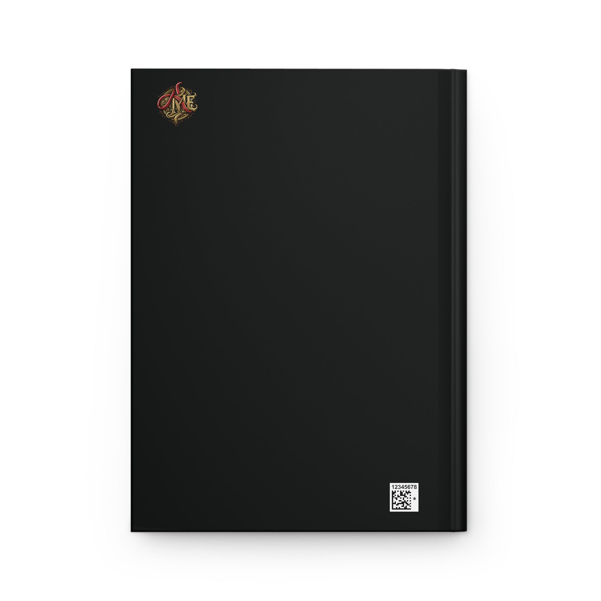 Hardcover Journal - "I Carry Ancient Light" Gold Compass Design (Matte) - Ancestors In My Ear 