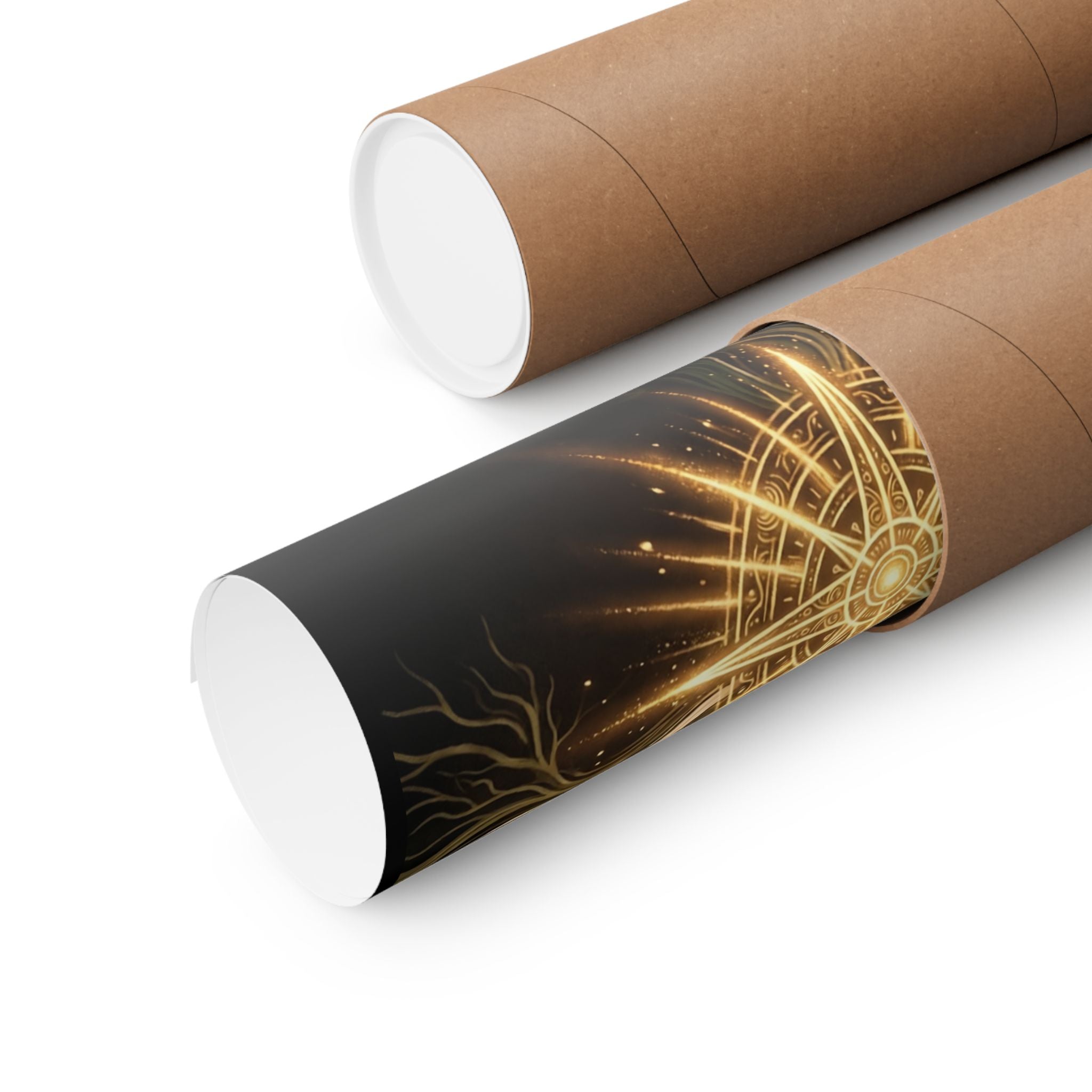 Ancient Light Compass Poster — Matte Vertical Inspirational Wall Art - Ancestors In My Ear 