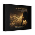 Inspirational canvas wall art by Printify featuring the quote "Listen to Your Legacy" on a textured background.
