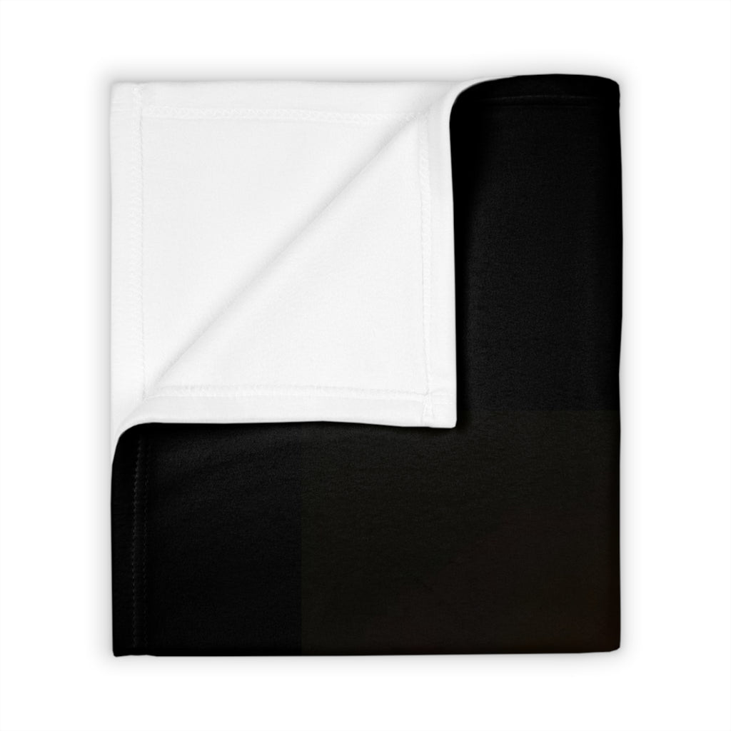 Cozy "My Blood Remembers" throw blanket by Printify featuring ancestral wisdom design, perfect for home decor.