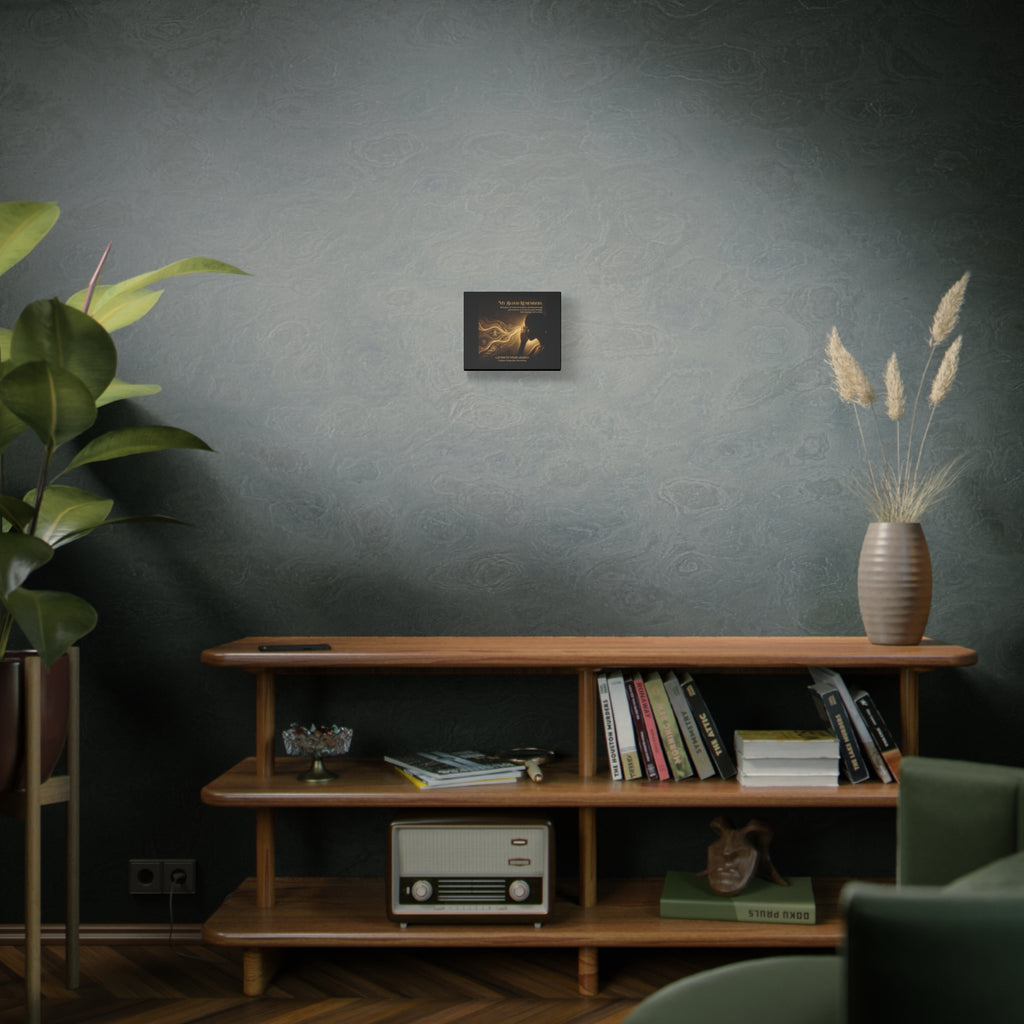 Canvas wall art by Printify featuring the ancestral quote "Listen to Your Legacy" with a vibrant design.