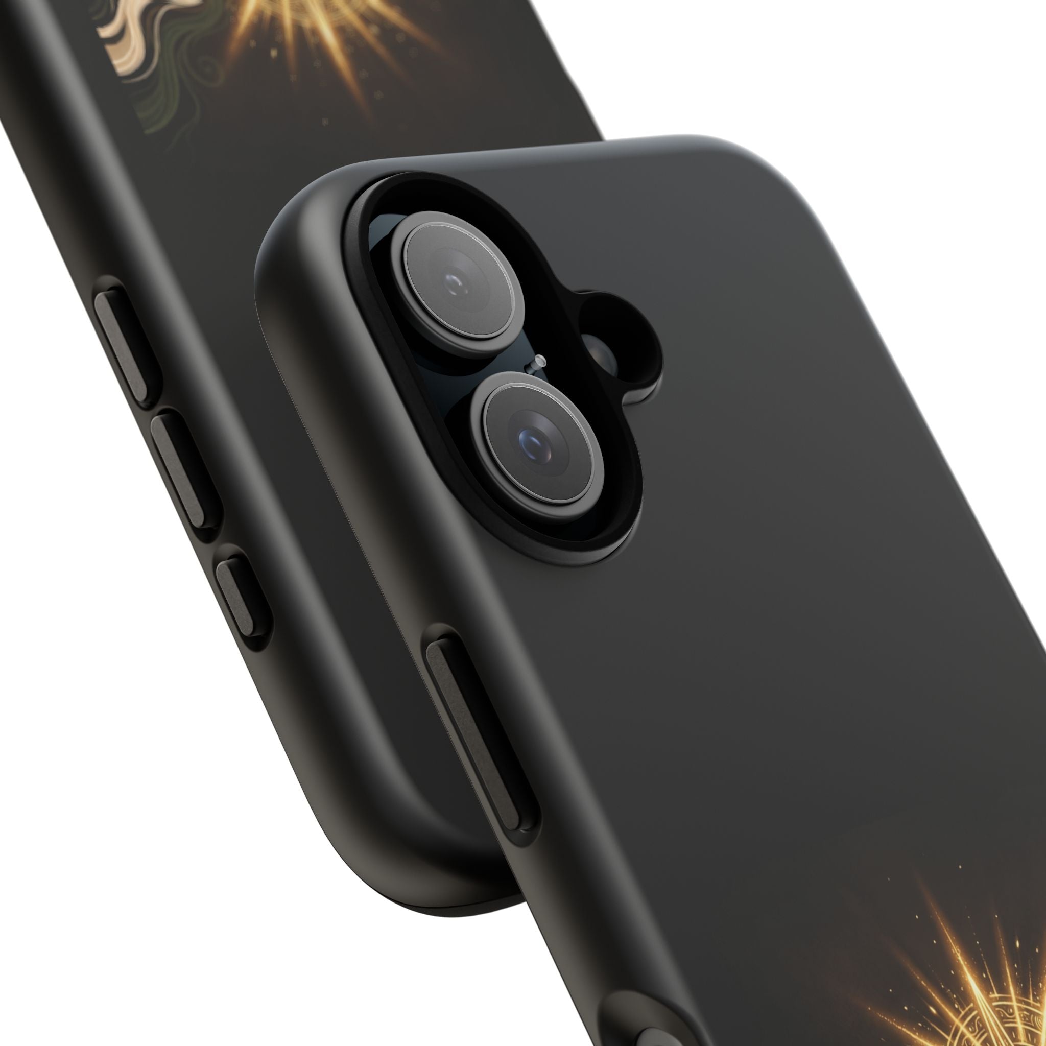 Phone Case — 'I Carry Ancient Light' Golden Star Protective Case - Ancestors In My Ear 