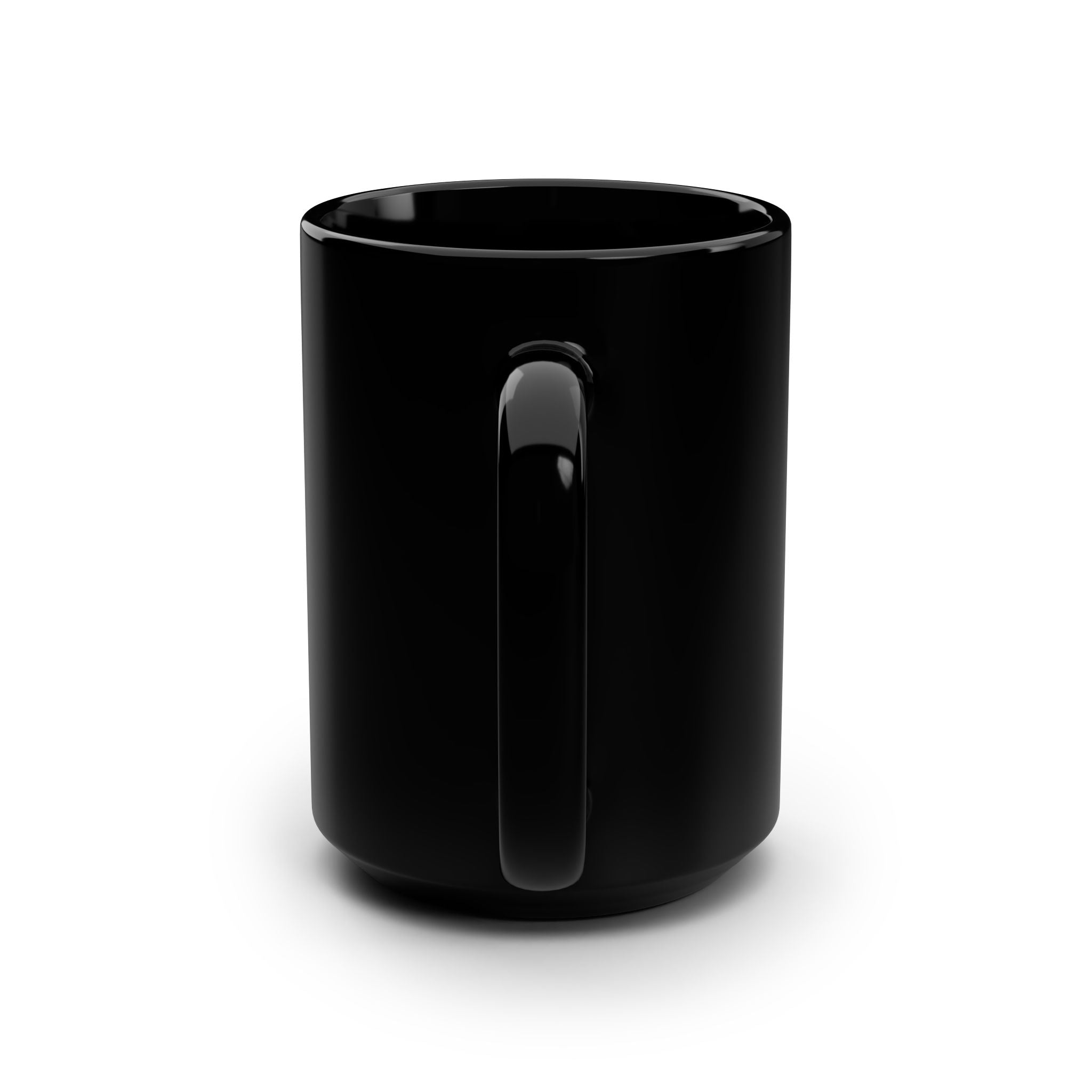 My Blood Remembers black 15oz mug featuring inspirational ancestral wisdom design by Printify.